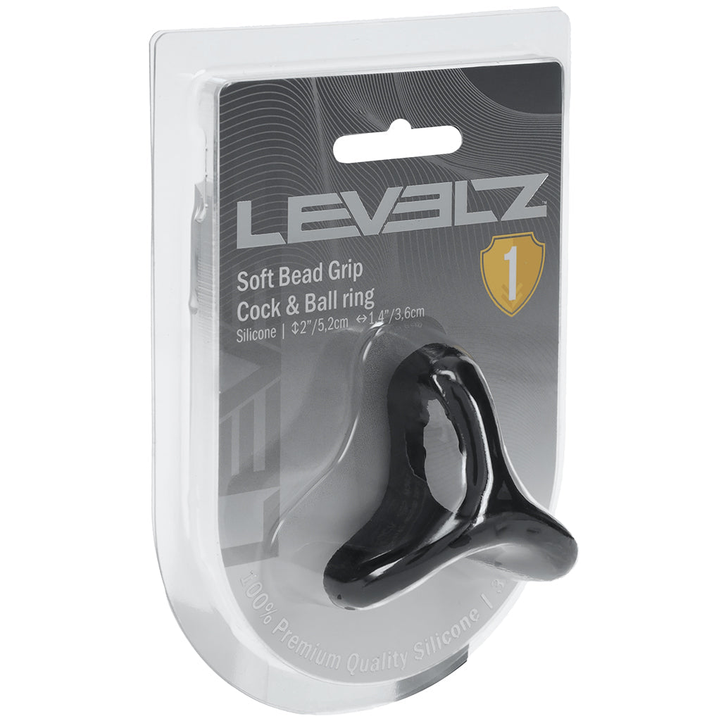 LEVELZ Soft Bead Grip Cock & Ball Ring Cock Rings