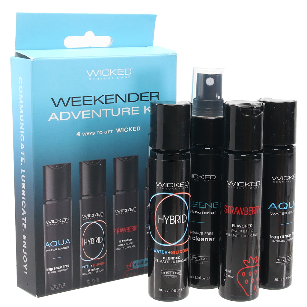 Weekender Adventure Lube Kit Lubes and Lotions > Water Based Sex Lubes