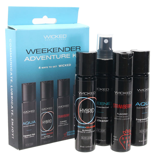 Weekender Adventure Lube Kit Lubes and Lotions > Water Based Sex Lubes