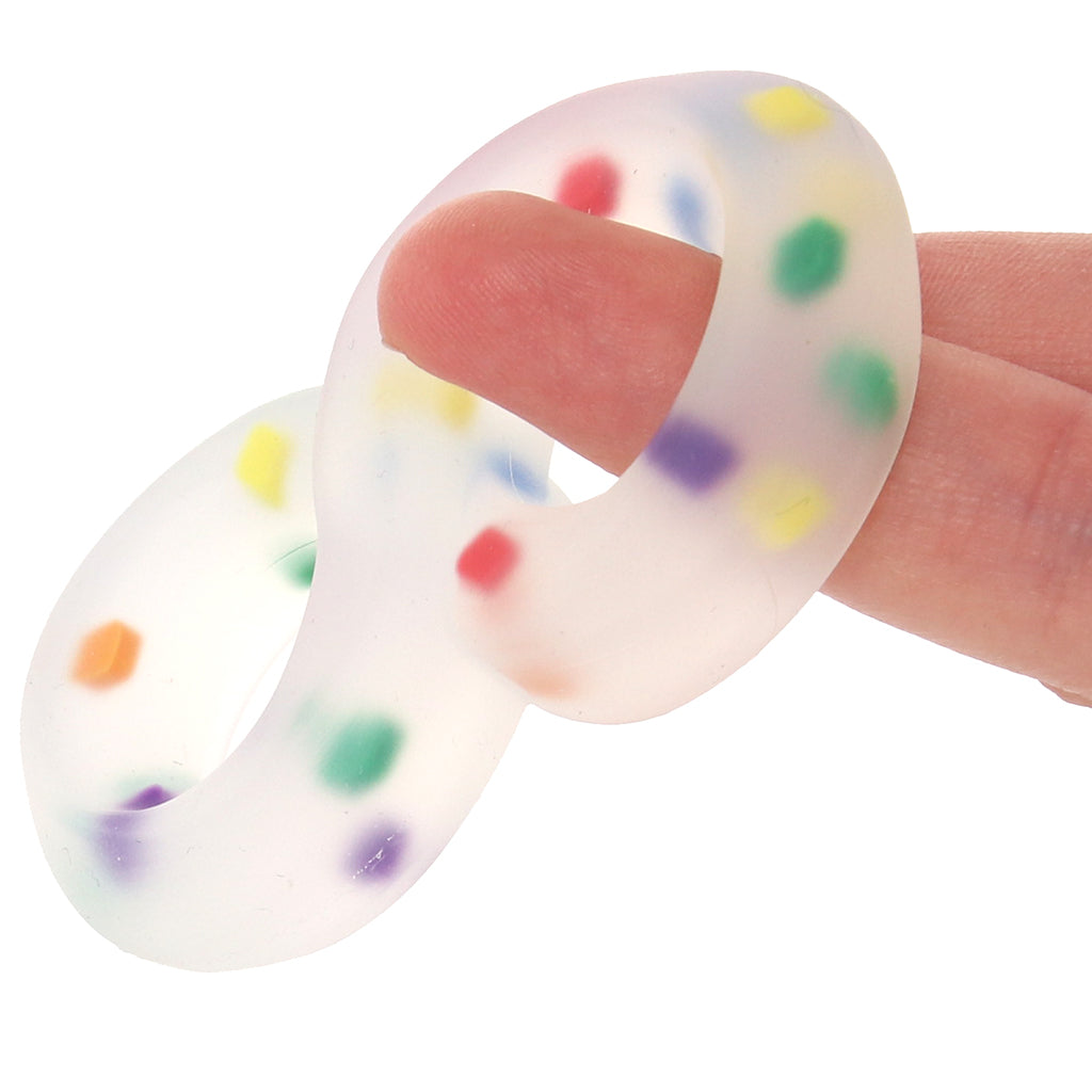 Alpha Crazy 8 Party Silicone Cock Ring Cock Rings