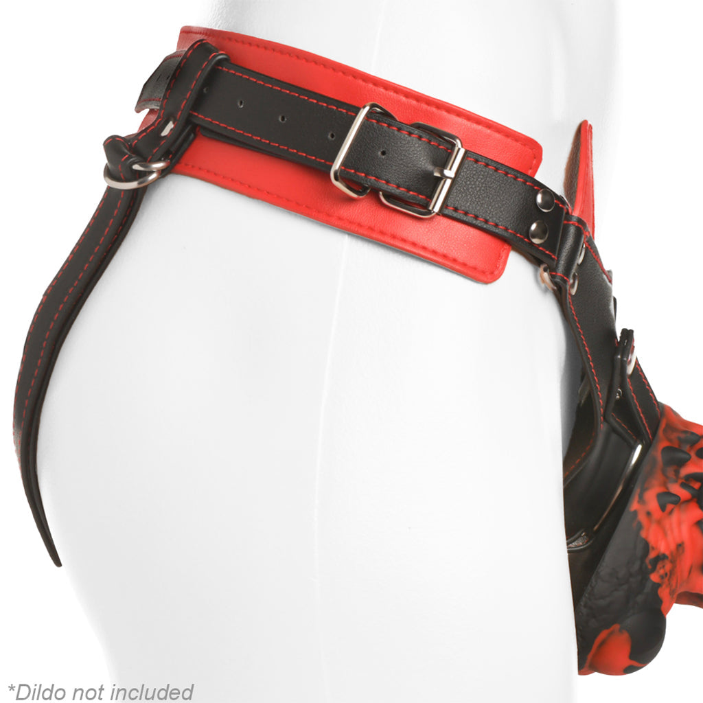 Creature Cocks Horny Devil Strap-On Harness Dildo Sex Toys > Strap-On and Harnesses
