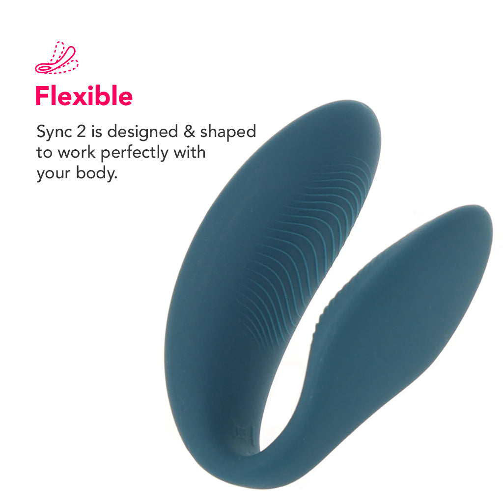 We-Vibe Sync 2 Couple's Vibe in Velvet Green Vibrators > G-Spot Vibrators
