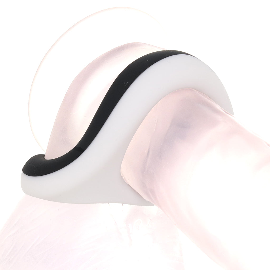 Rock Solid The Code C-Ring and Bandana Set in White Cock Rings