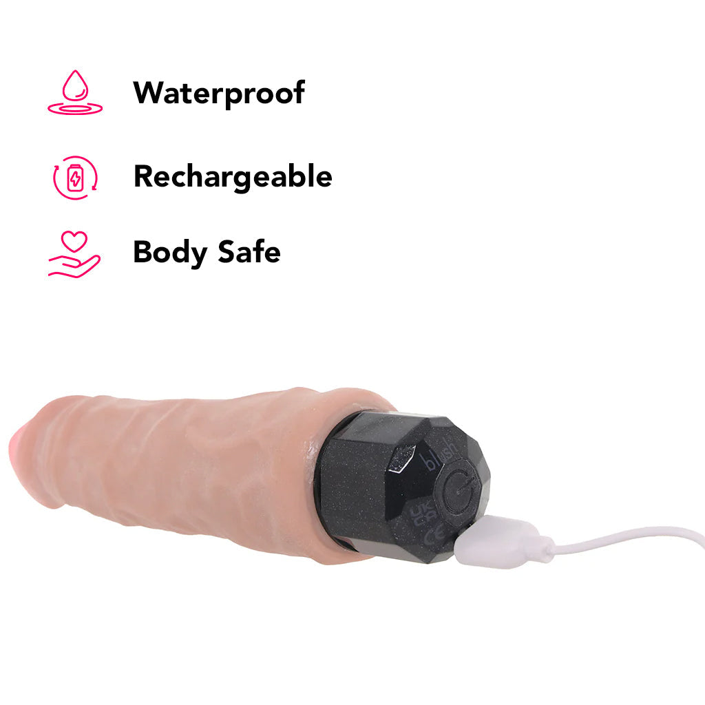 Au Naturel Big Easy 9 Inch Realistic Vibe Vibrators > Realistic Vibrator Dildos