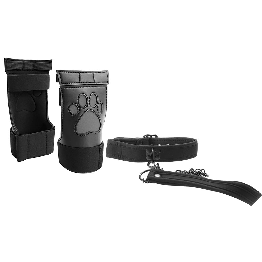 Ouch! Puppy Bondage Kit /XL Bondage and Fetish > Pleasure Masks and Dress Up Play