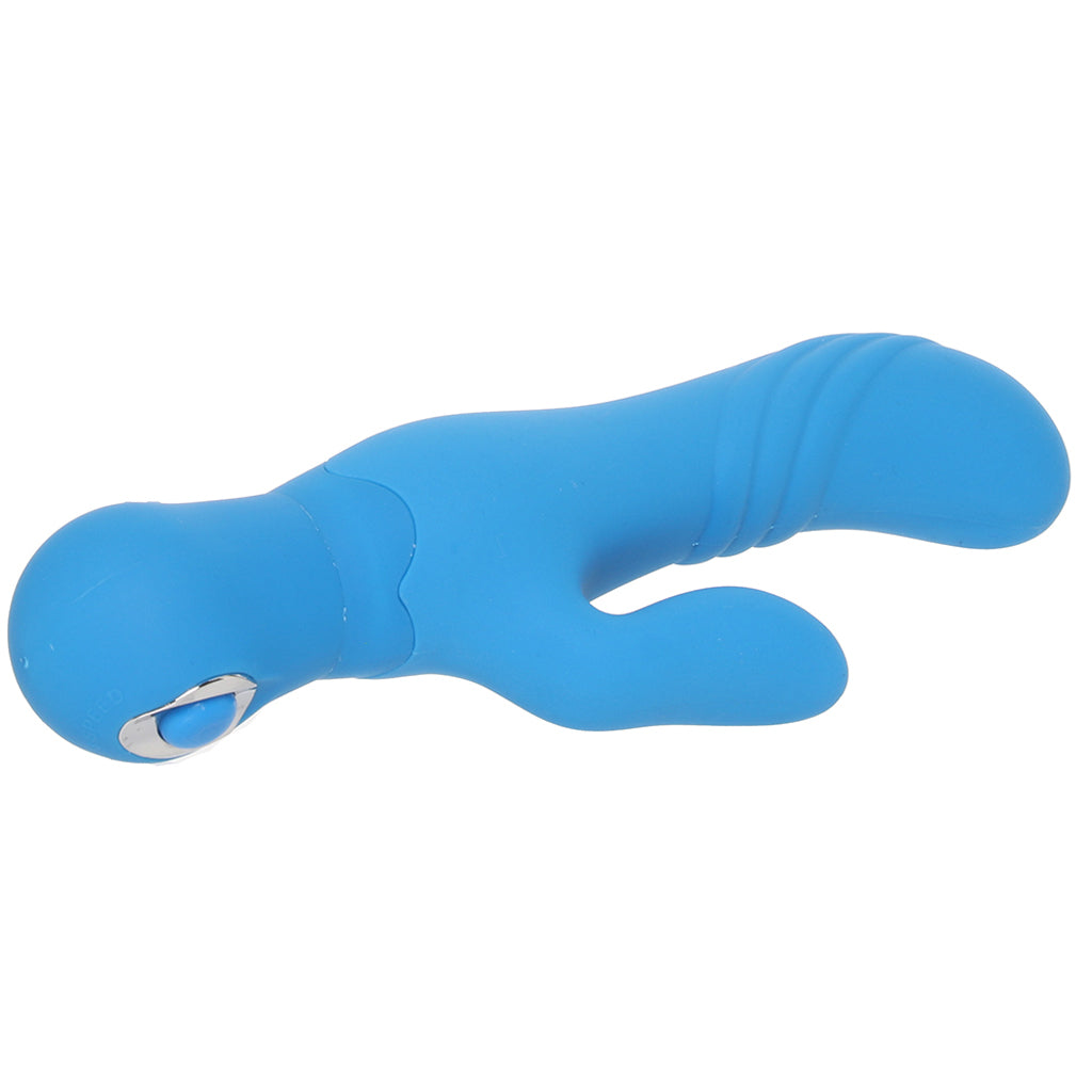 Posh Silicone Thumper G Vibe in Blue Vibrators > Rabbit Vibrators