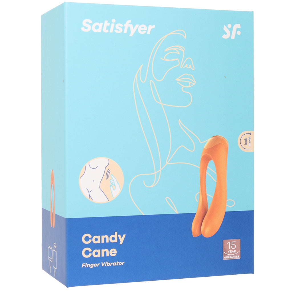 Satisfyer Candy Cane Vibe in Orange Vibrators > Clitoral Stimulators