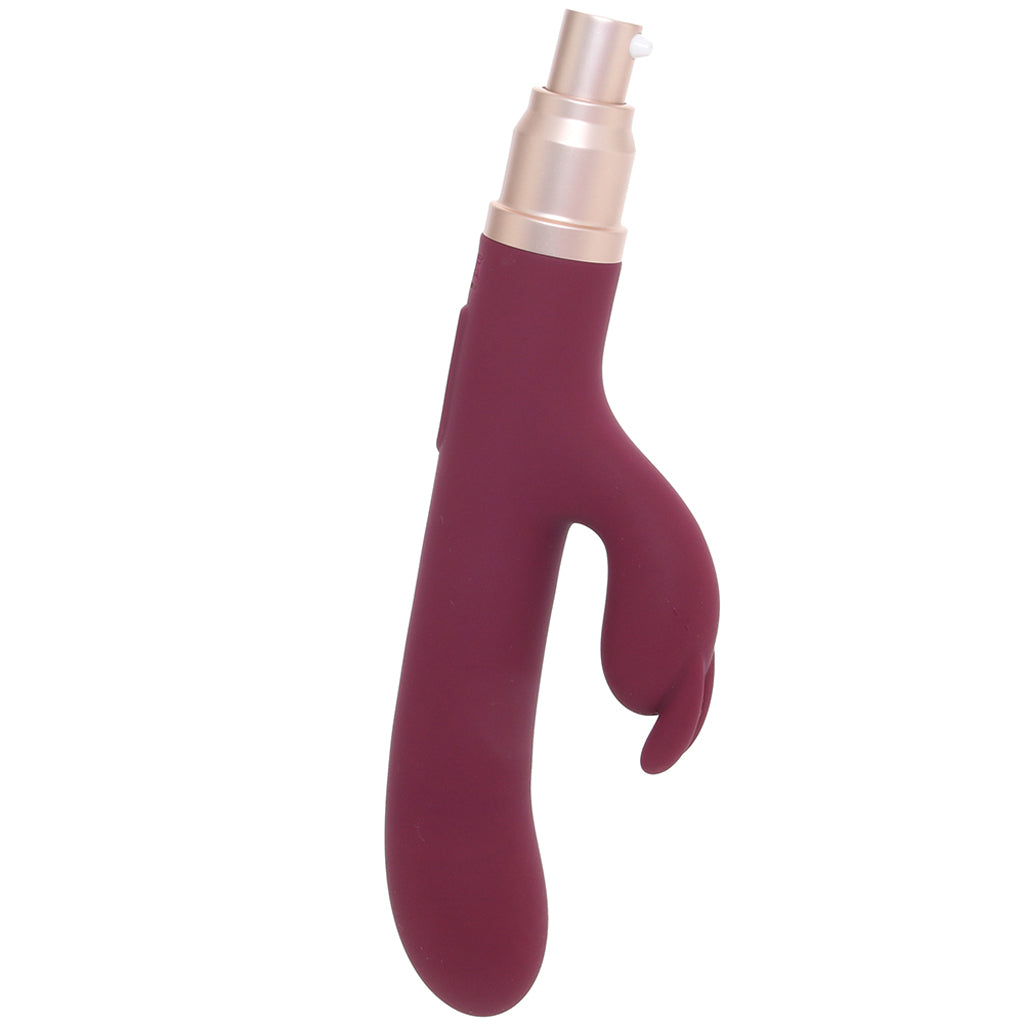 Loveline The Traveler Rabbit Vibe in Burgundy Vibrators > Rabbit Vibrators