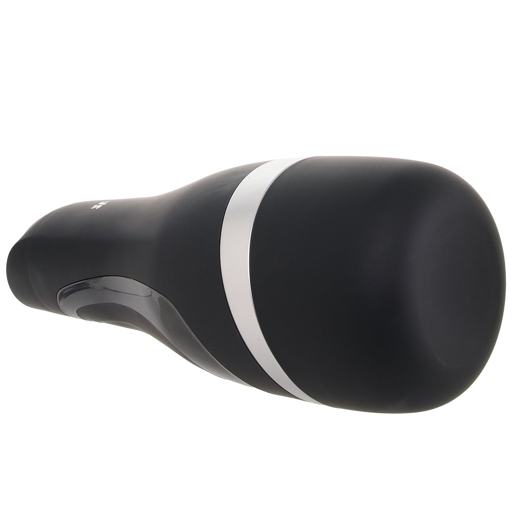 Satisfyer Men Classic Silver Masturbator Male Masturbators > Self-Contained Strokers