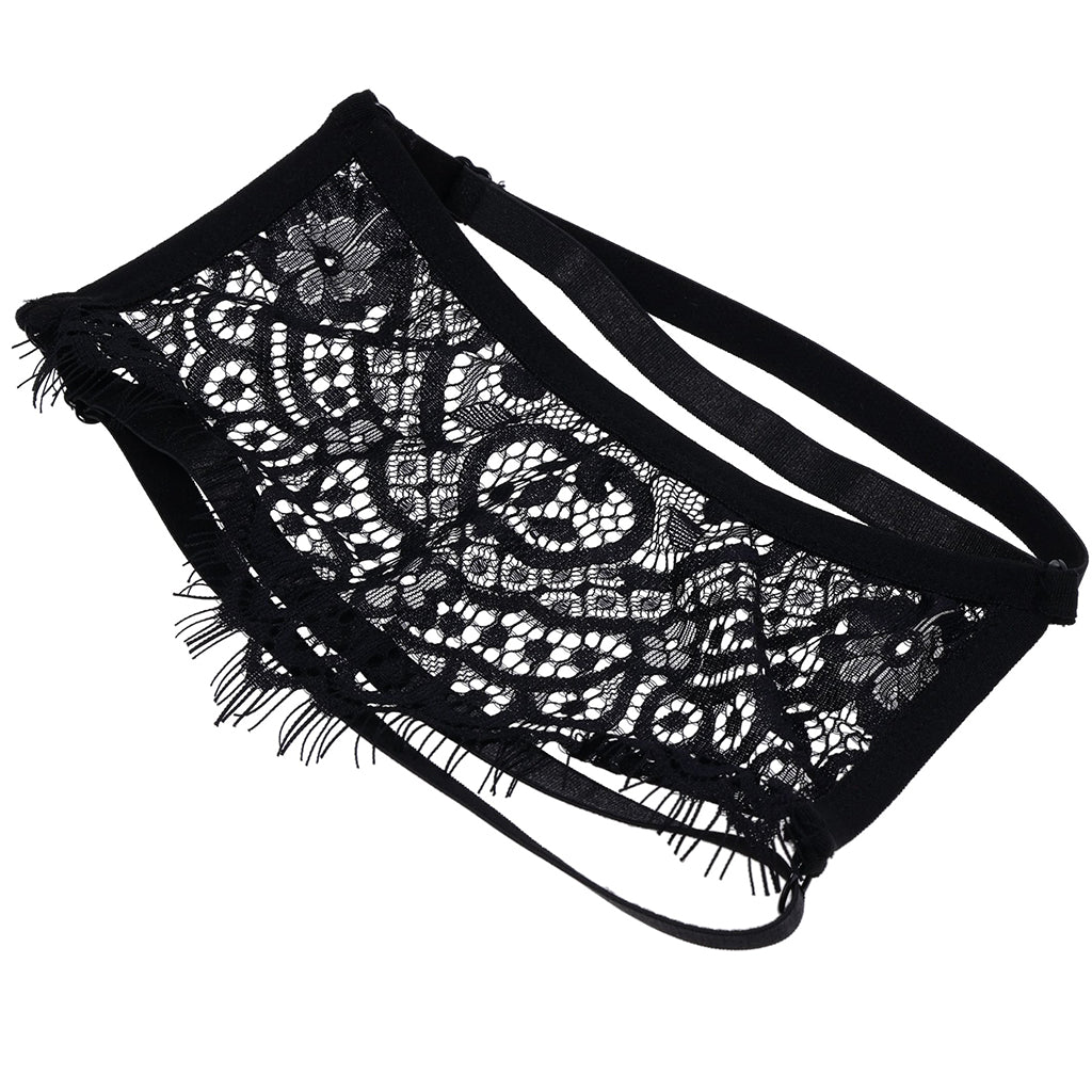 S&M Veiled Vision Lace Blindfold Bondage and Fetish > Pleasure Masks and Dress Up Play