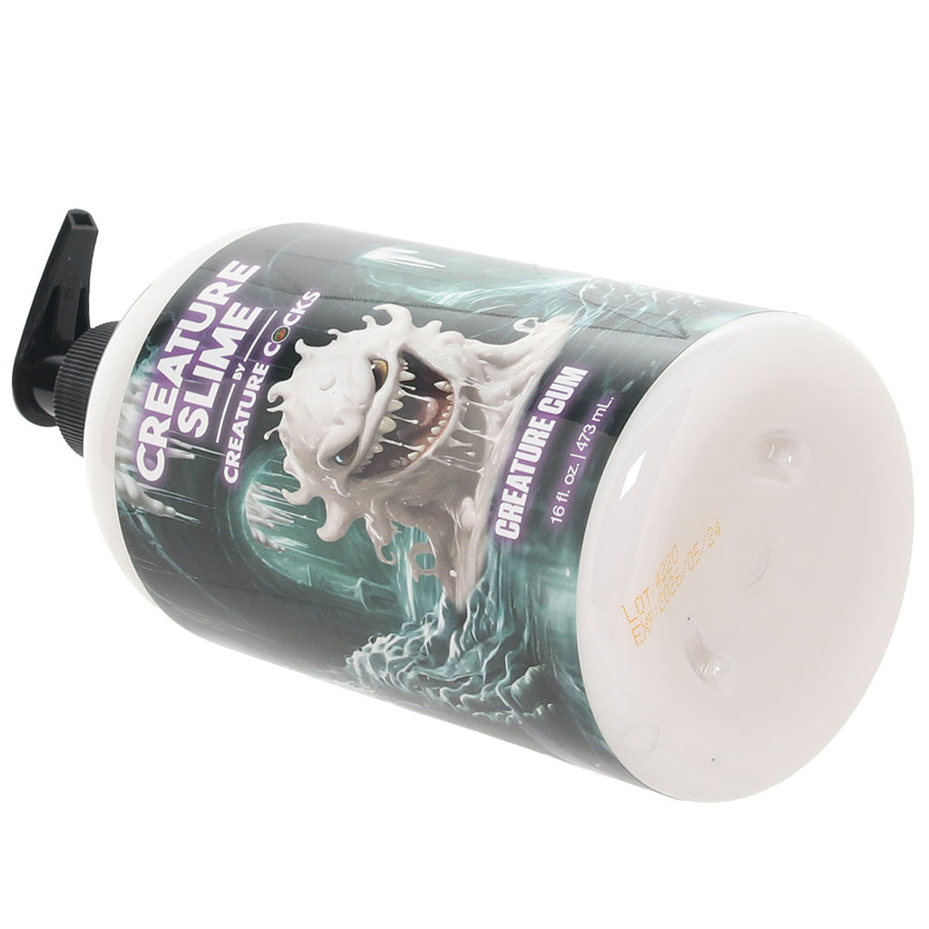 Creature Slime Water-Based Cum Lube in 16oz/473ml Lubes and Lotions > Water Based Sex Lubes