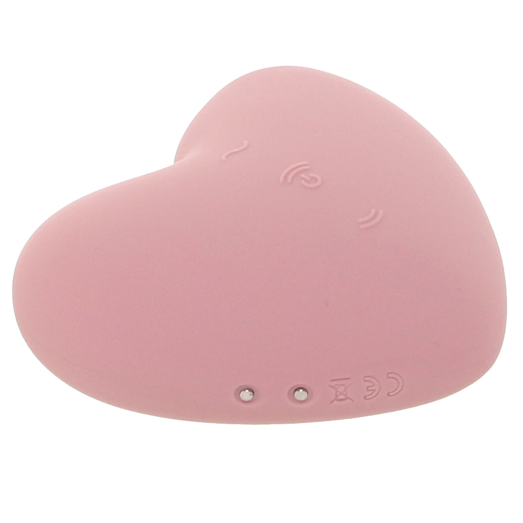 Satisfyer Cutie Heart Air Pulse Stimulator in Light Red Vibrators > Clitoral Stimulators