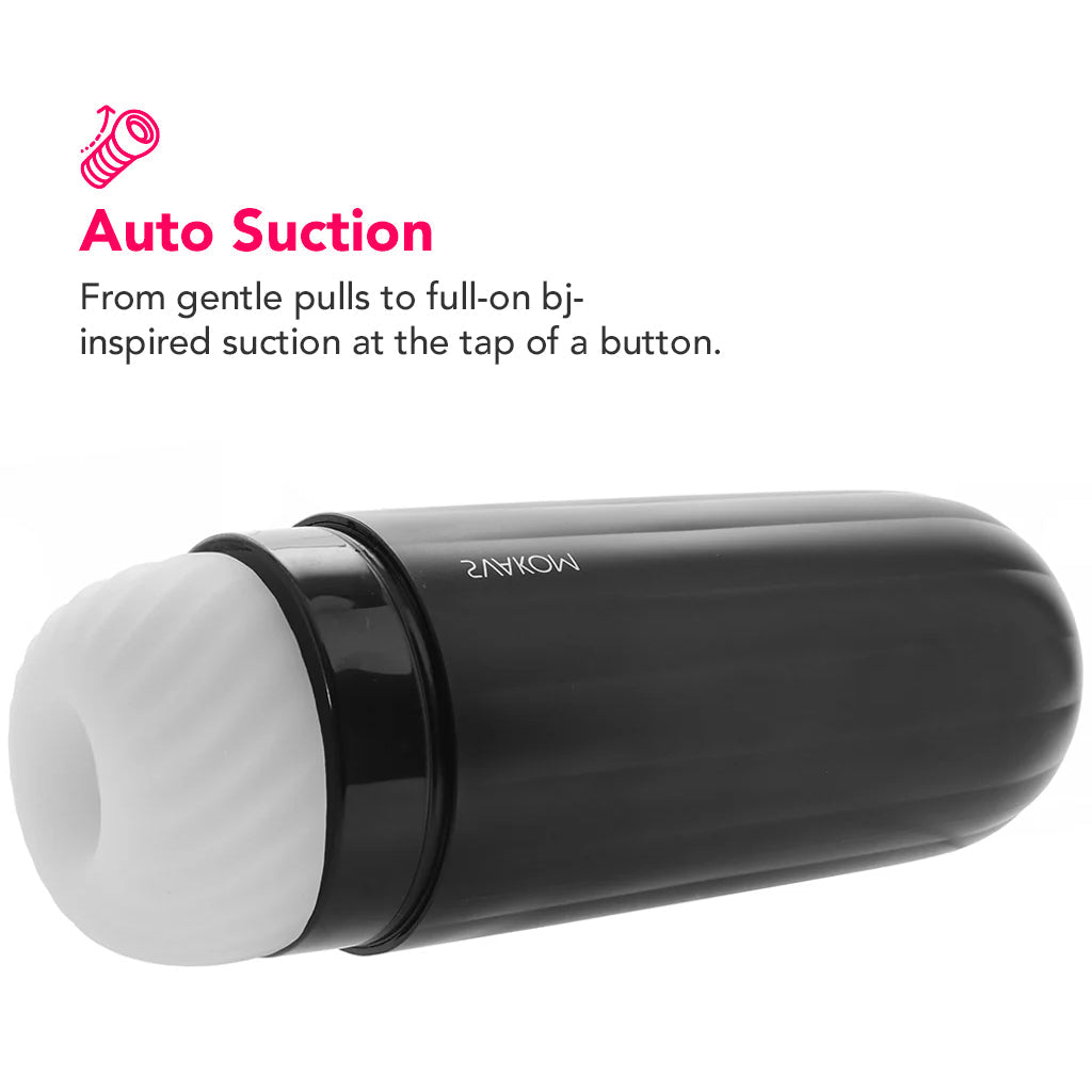 Sam Neo Interactive Suction & Vibration Masturbator Male Masturbators > Vibrating