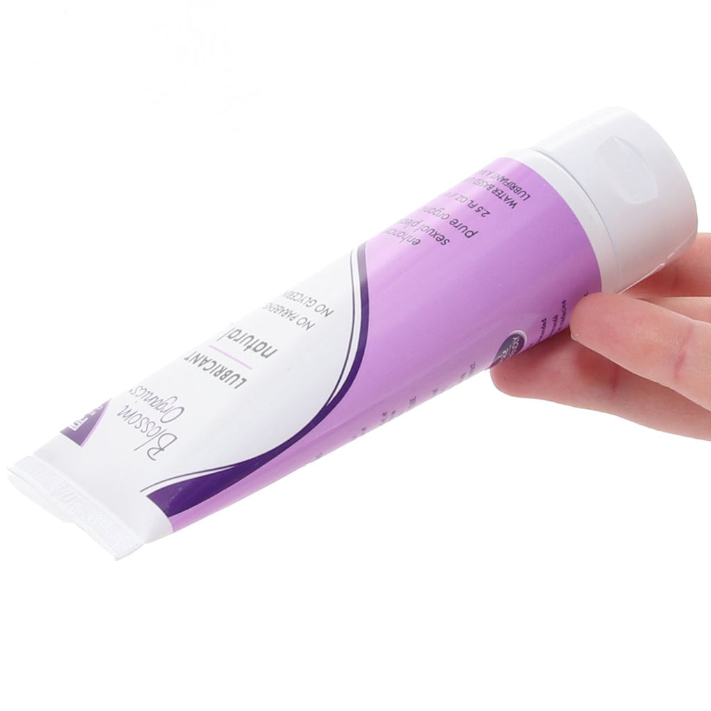 Blossom Organic Natural Lube in 2.5oz/75ml Lubes and Lotions > Water Based Sex Lubes