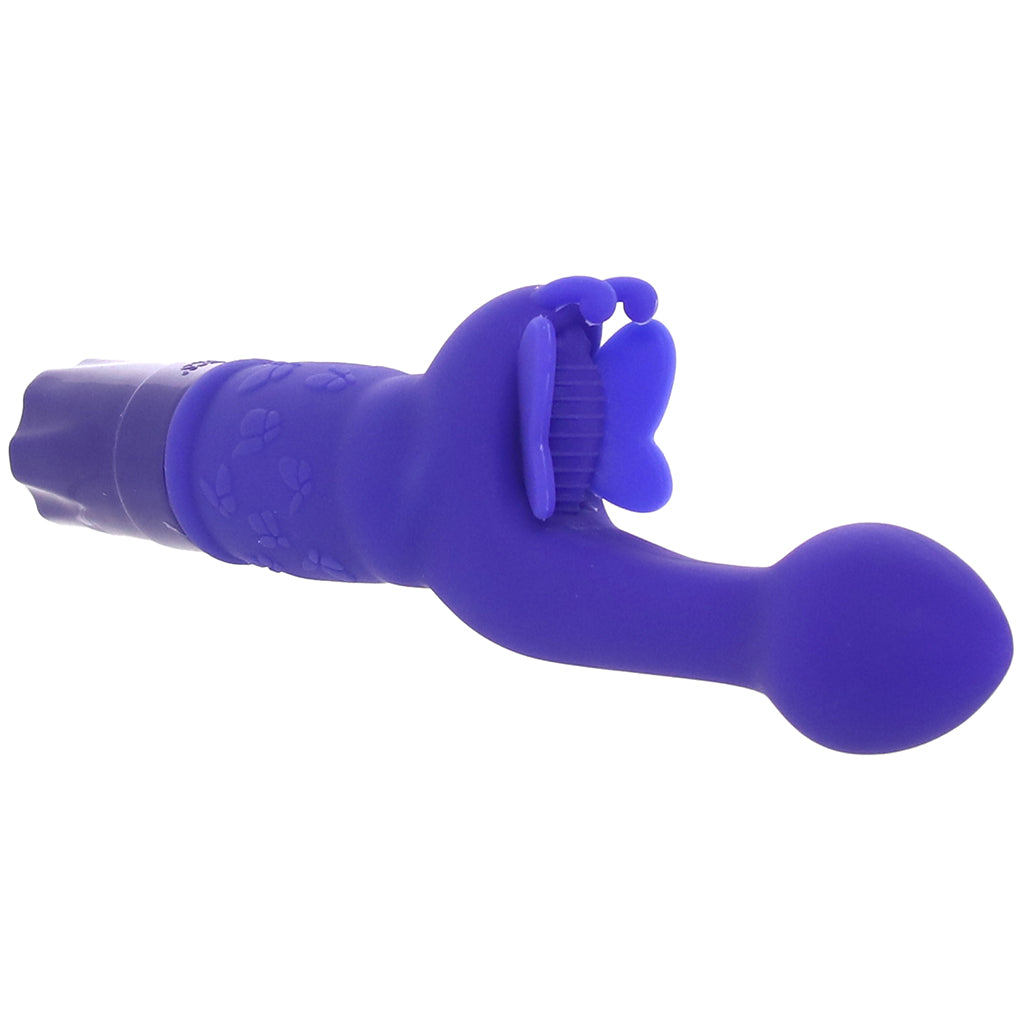 Silicone Butterfly Kiss Vibe in Purple Vibrators > G-Spot Vibrators