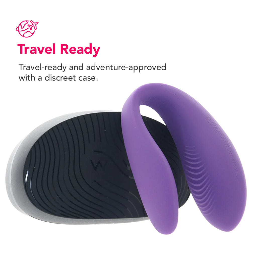 We-Vibe Sync Go Travel Couples Vibe in Purple Vibrators > G-Spot Vibrators
