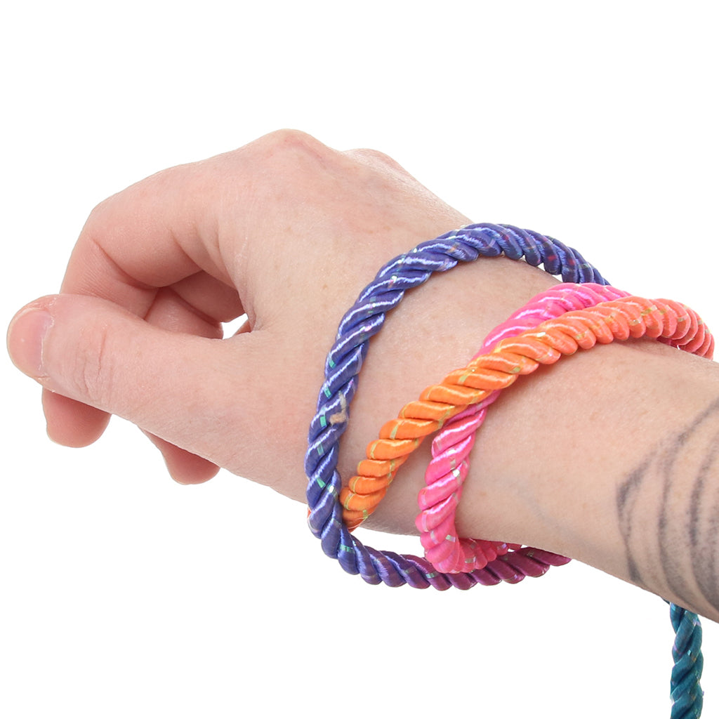 Ouch! 32.8'/10m Bondage Rope in Vibrant Rainbow Bondage and Fetish > Restraints