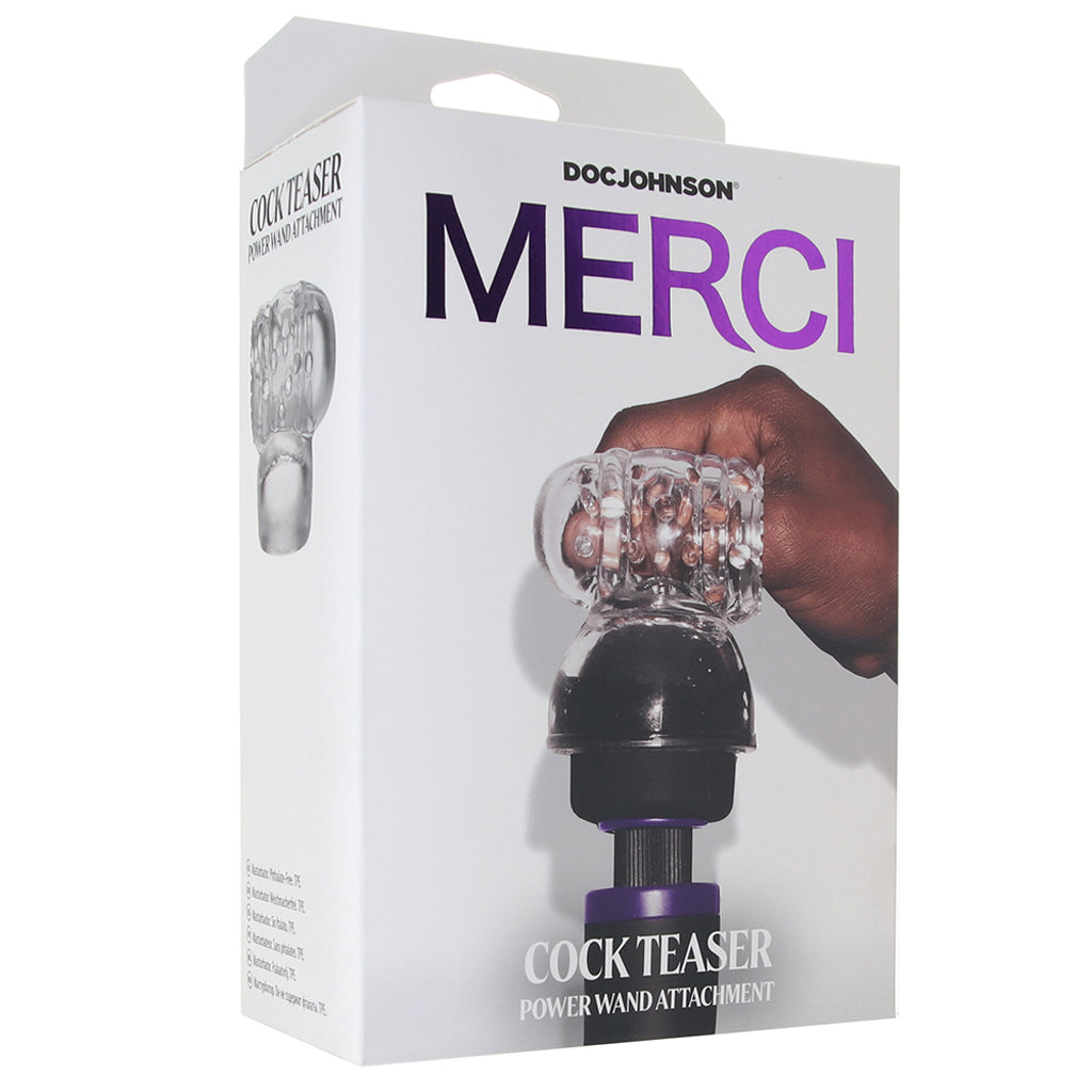 Merci Cock Teaser Wand Attachment Vibrators > Wands