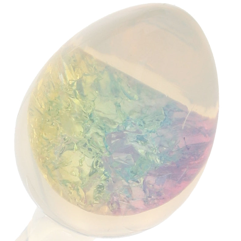 Glams Cosmic Rainbow Butt Plug in Small