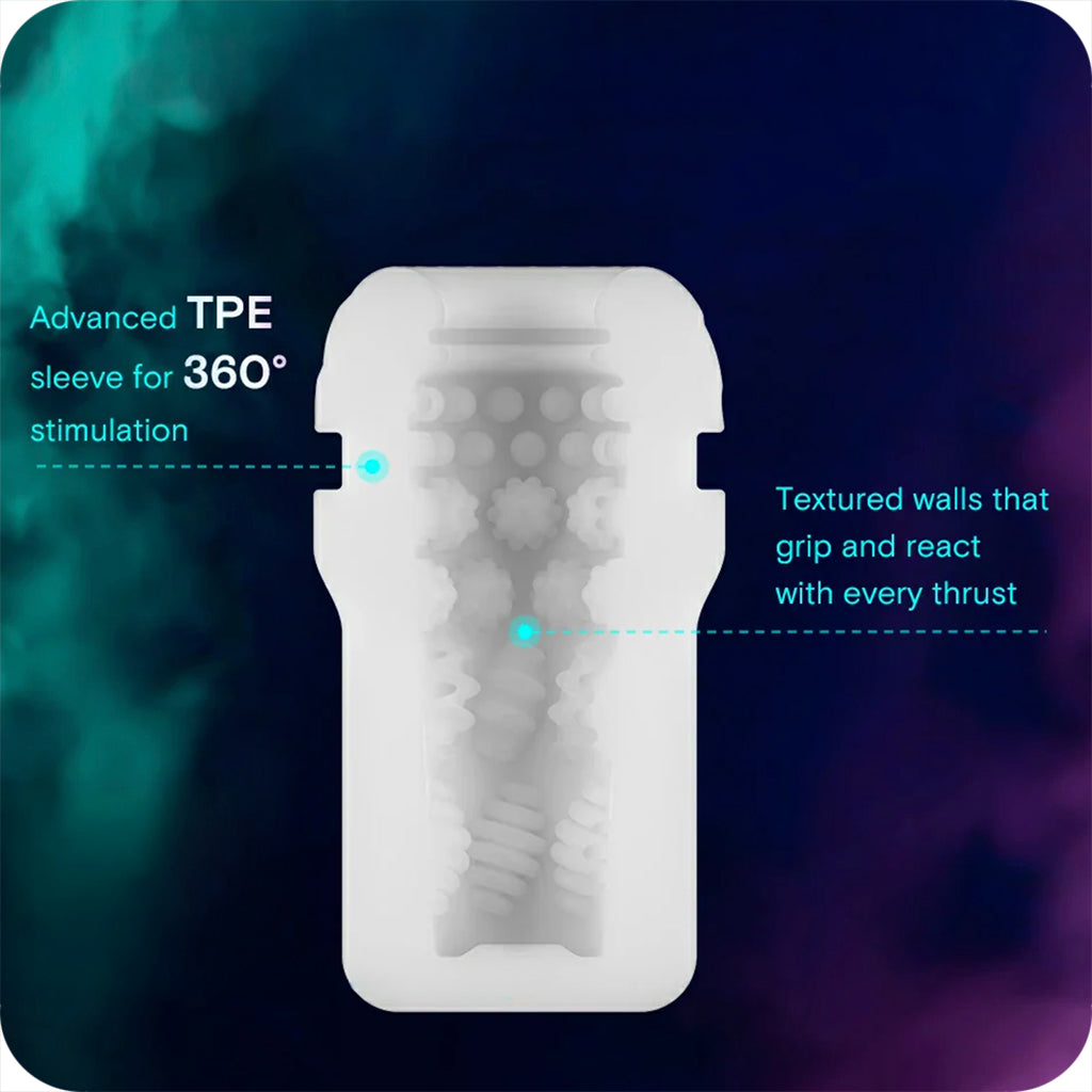 Kaotik Labs The Shockwave Thrusting Masturbator Male Masturbators > Auto Strokers