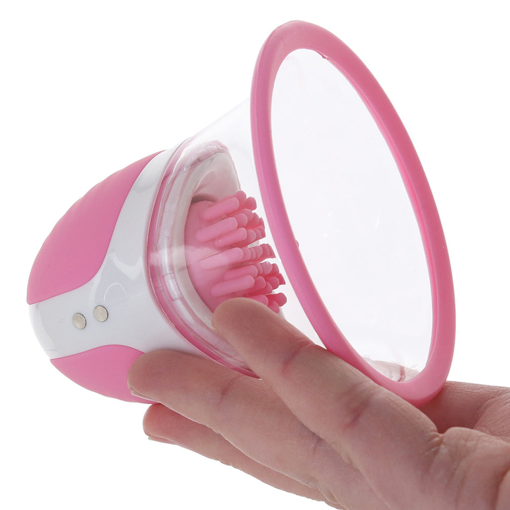 Size Matters Rotating Nipple Suckers in Pink Bondage and Fetish > Nipple Stimulators & Clamps