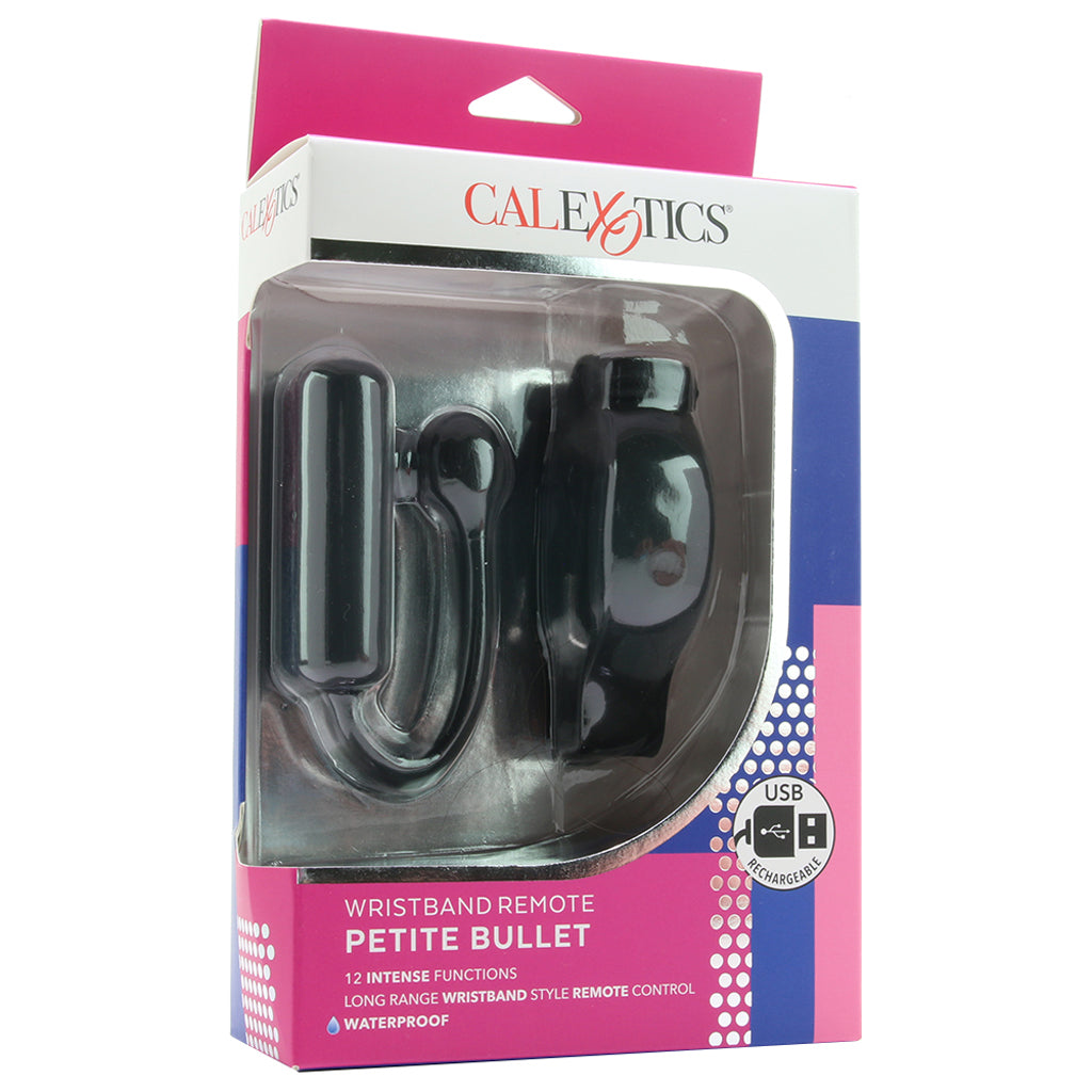 Petite Bullet Vibe with Wristband Remote Vibrators > Bullet and Egg Vibrators