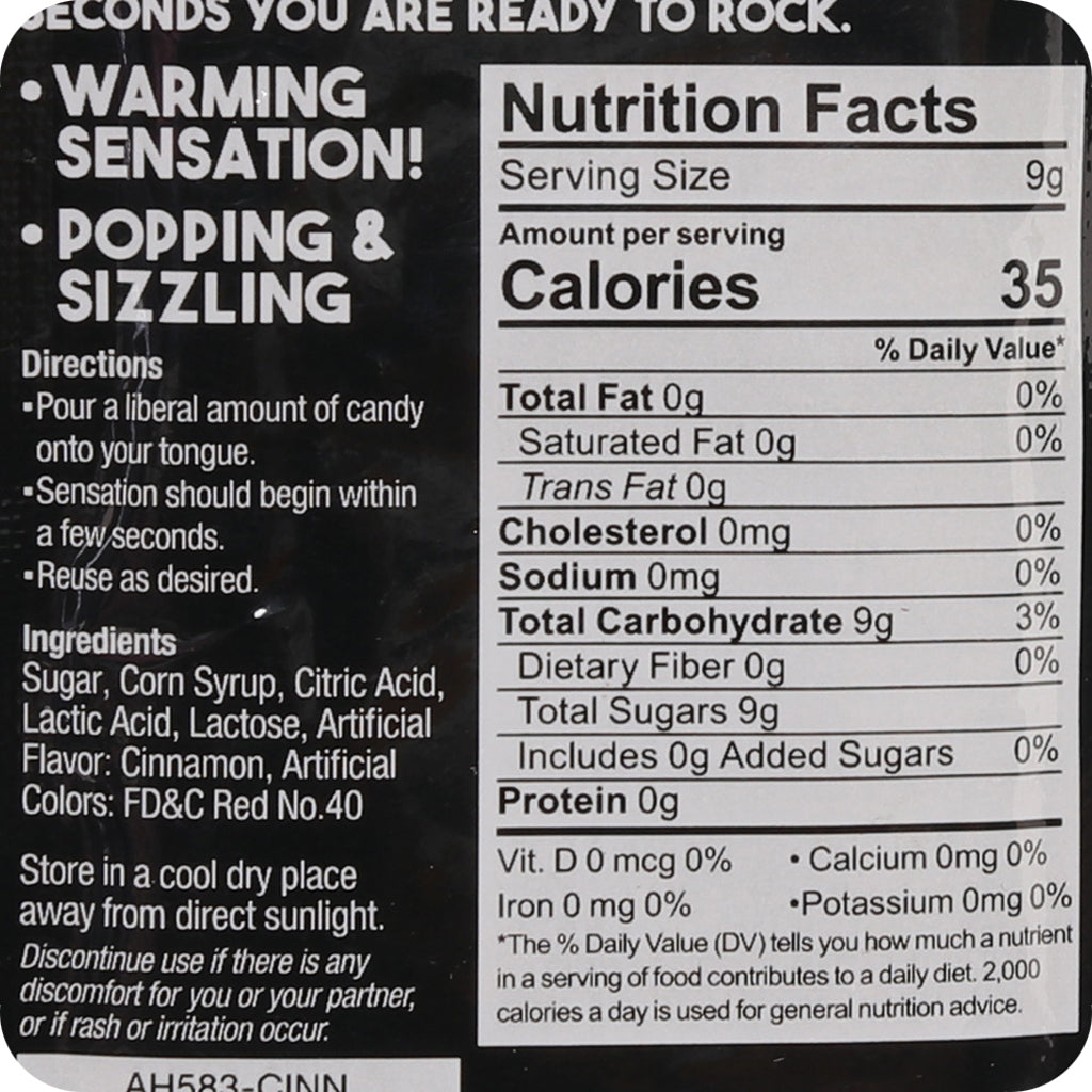 Creature Cocks BJ Pops! Candy .32oz/90g in Cinnamon Sensual Love > Tasty Treats