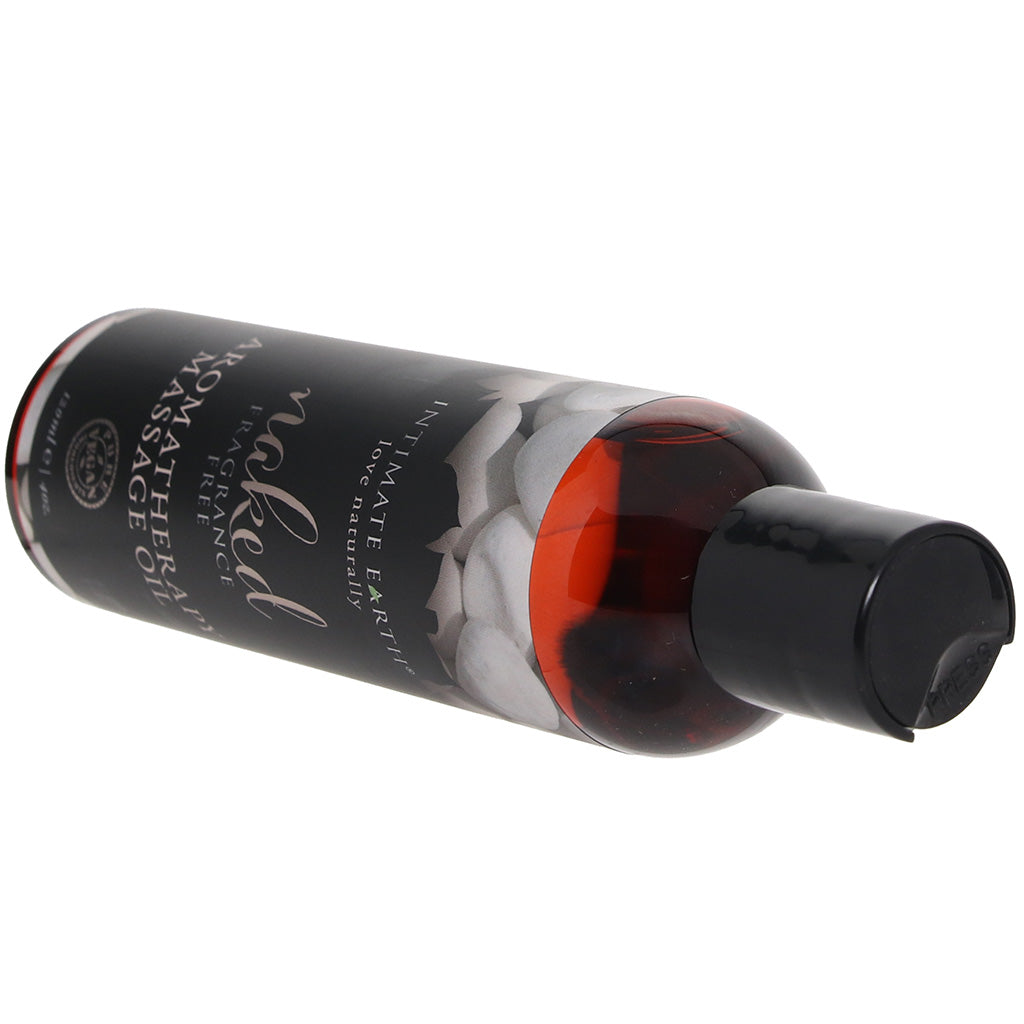 Naked Massage Oil 4oz/120ml in Fragrance Free Sensual Love > Massage