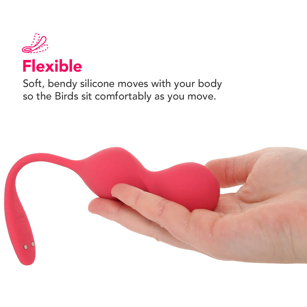 Satisfyer App Control Love Birds 2 Kegel Balls Kegel, Ben Wa and Pelvic Health Tools