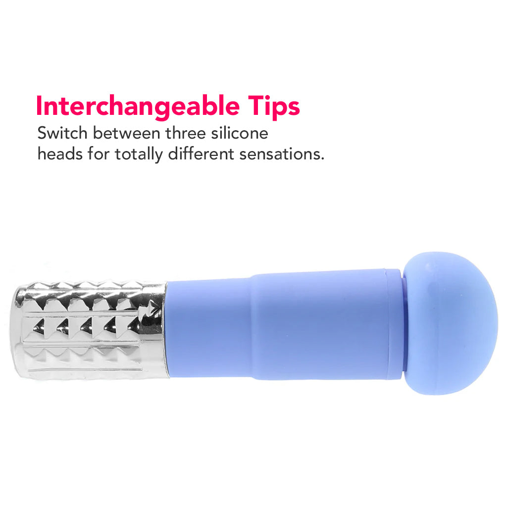 Rosé Revitalize Pocket Massage Vibe Kit in Periwinkle Vibrators > Clitoral Stimulators