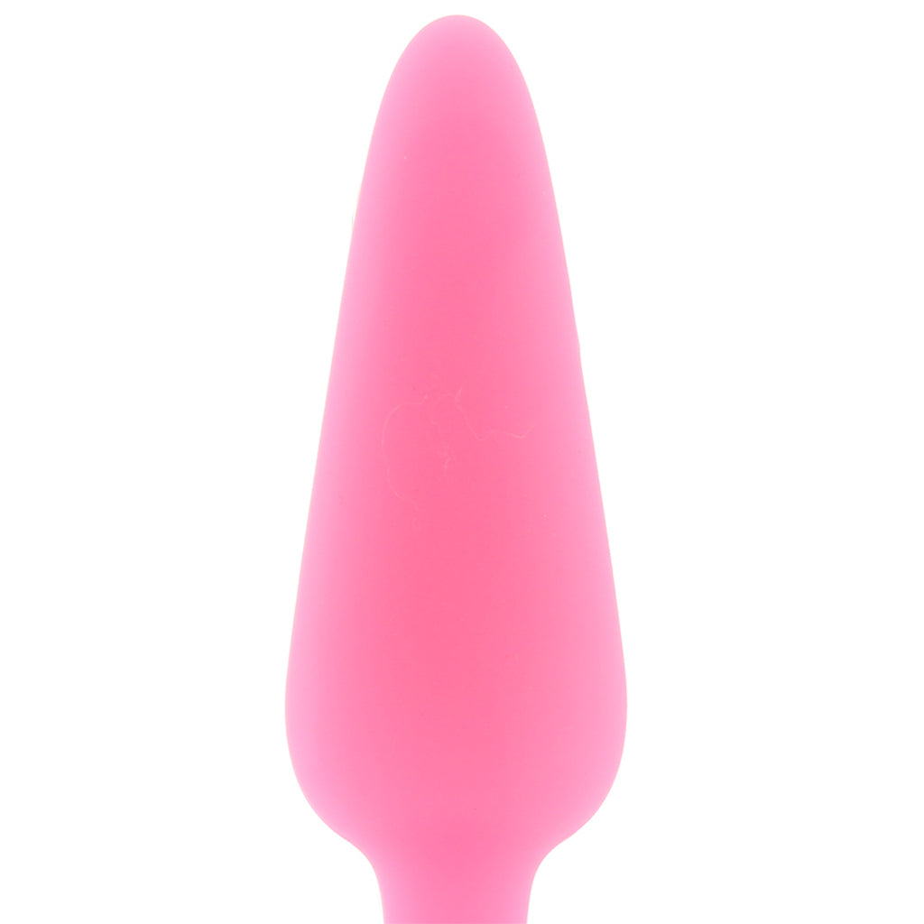 Firefly Prince Small Butt Plug in Glowing Pink Anal Sex Toys > Butt Plugs