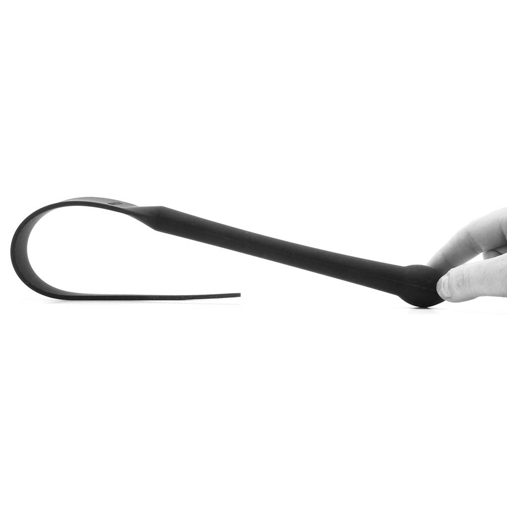 Dragon Tail Premium Silicone Paddle in Black Bondage and Fetish > Whips and Crops