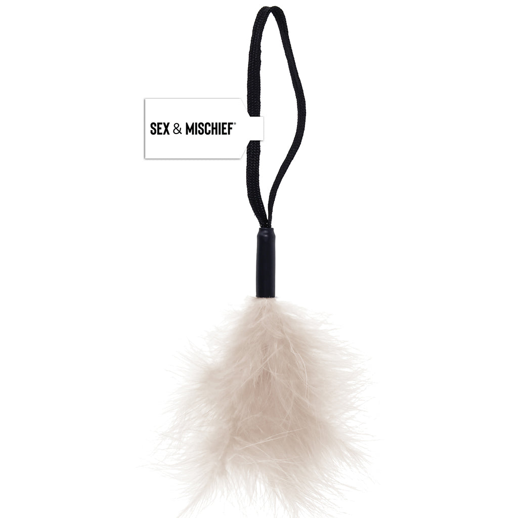 S&M Peaches 'n CreaMe Wrist Feather Ticker in Cream Sensual Love > Ticklers & Teasers