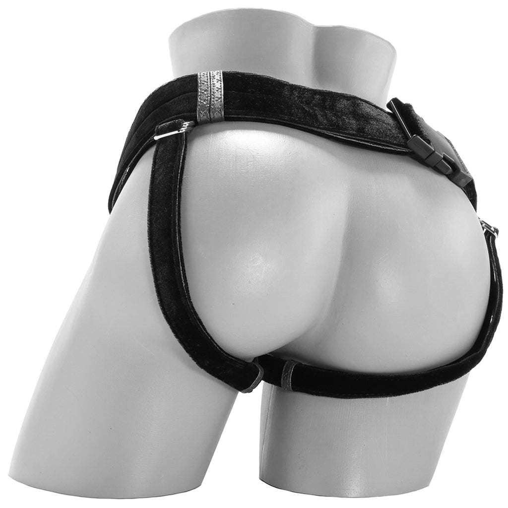 Her Royal Harness The Regal Empress in Pewter Dildo Sex Toys > Strap-On and Harnesses