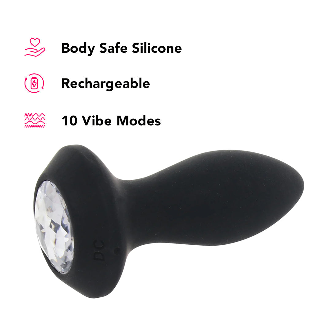 PinkCherry It's A Gem Vibrating Butt Plug Anal Sex Toys > Butt Plugs