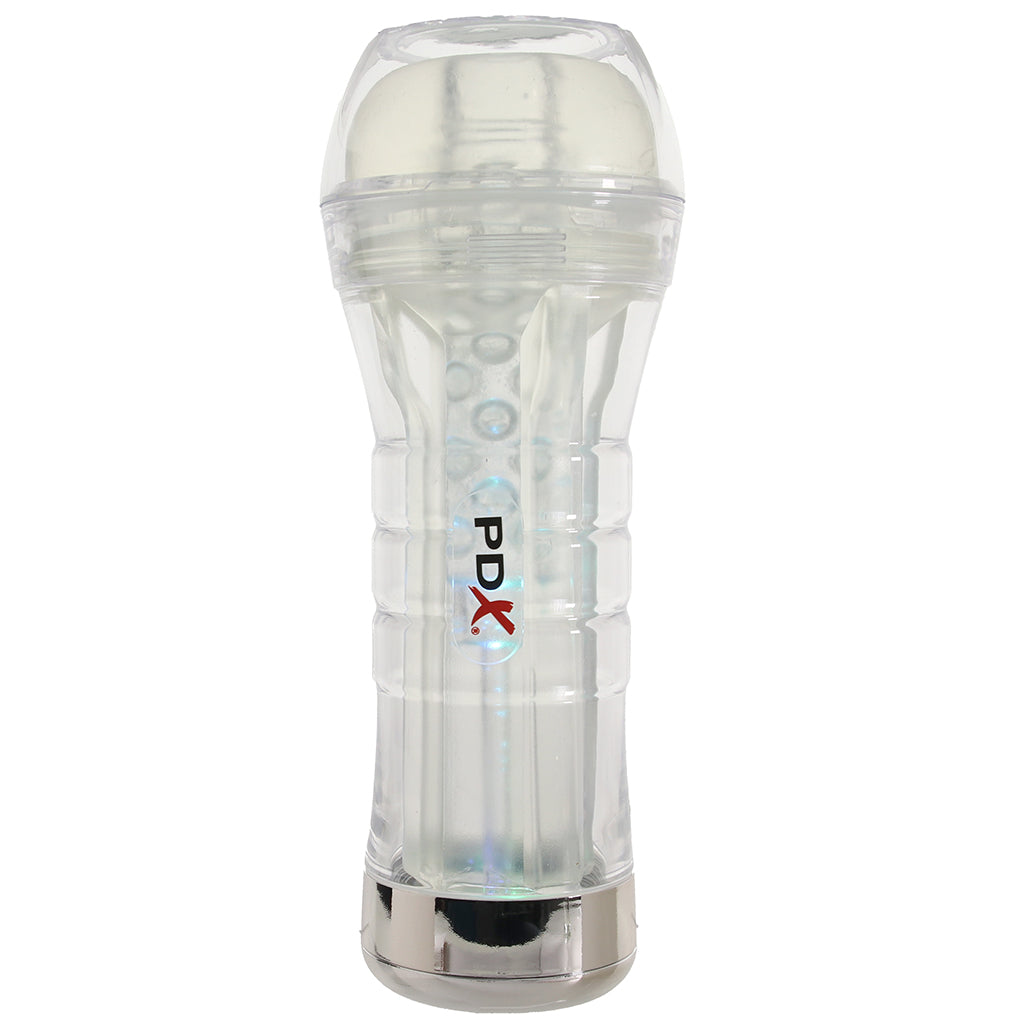 PDX Elite ViewTube XXL LED Stroker Male Masturbators > Self-Contained Strokers