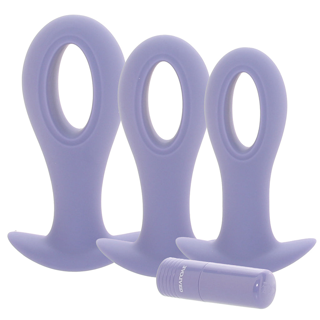 Hole Punch Vibrating Plug Set Anal Sex Toys > Butt Plugs