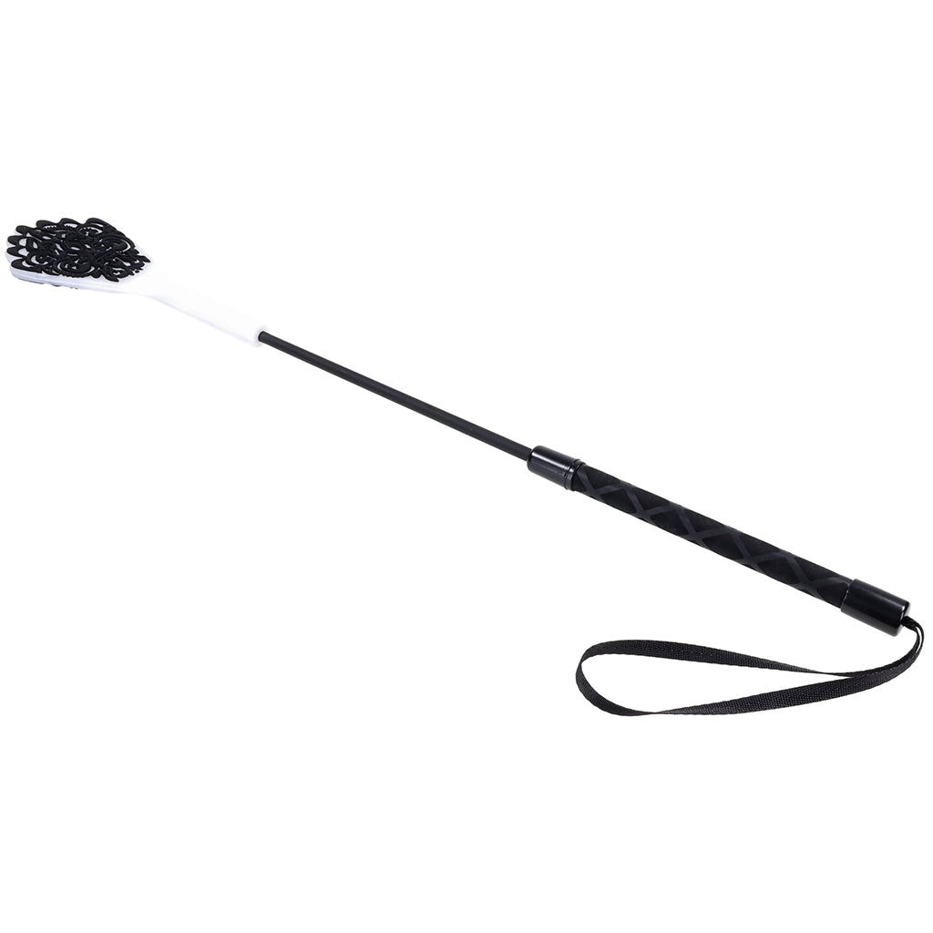 Sex & Mischief Lace Silicone Impression Crop Bondage and Fetish > Whips and Crops