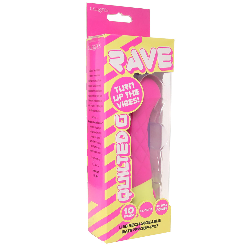 Rave Quilted G-Spot Vibe Vibrators > G-Spot Vibrators