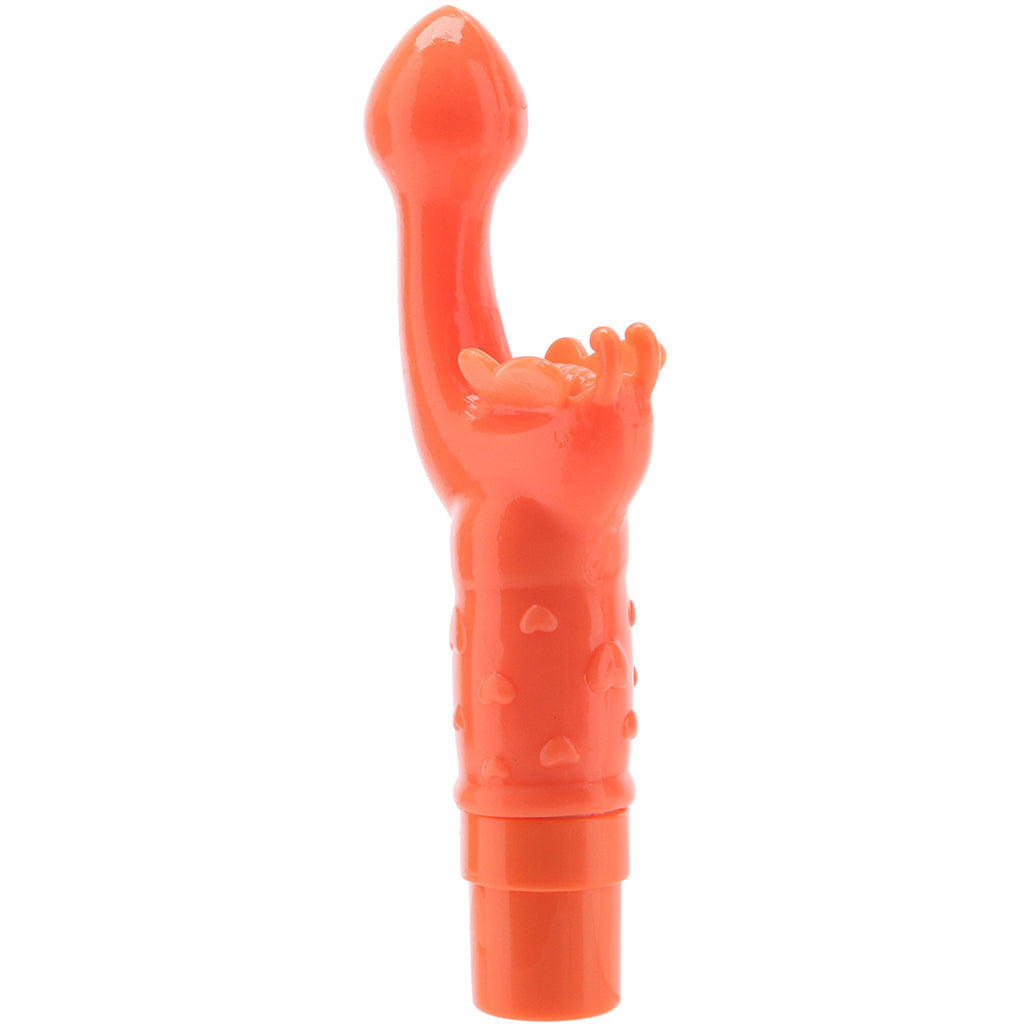 Rechargeable Butterfly Kiss Vibe in Orange Vibrators > G-Spot Vibrators