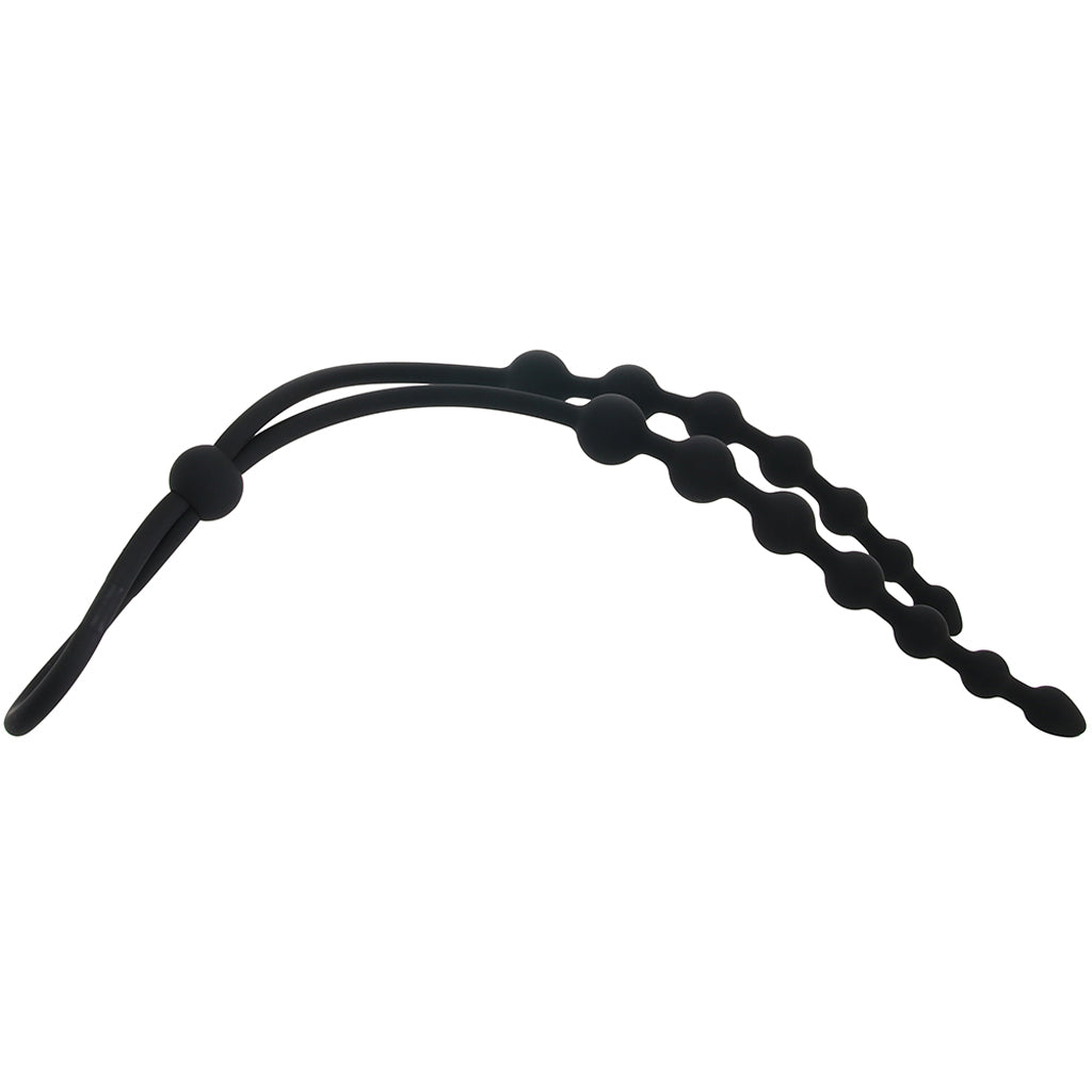 Ass-Station Dual Silicone Anal Beads Anal Sex Toys > Anal Beads