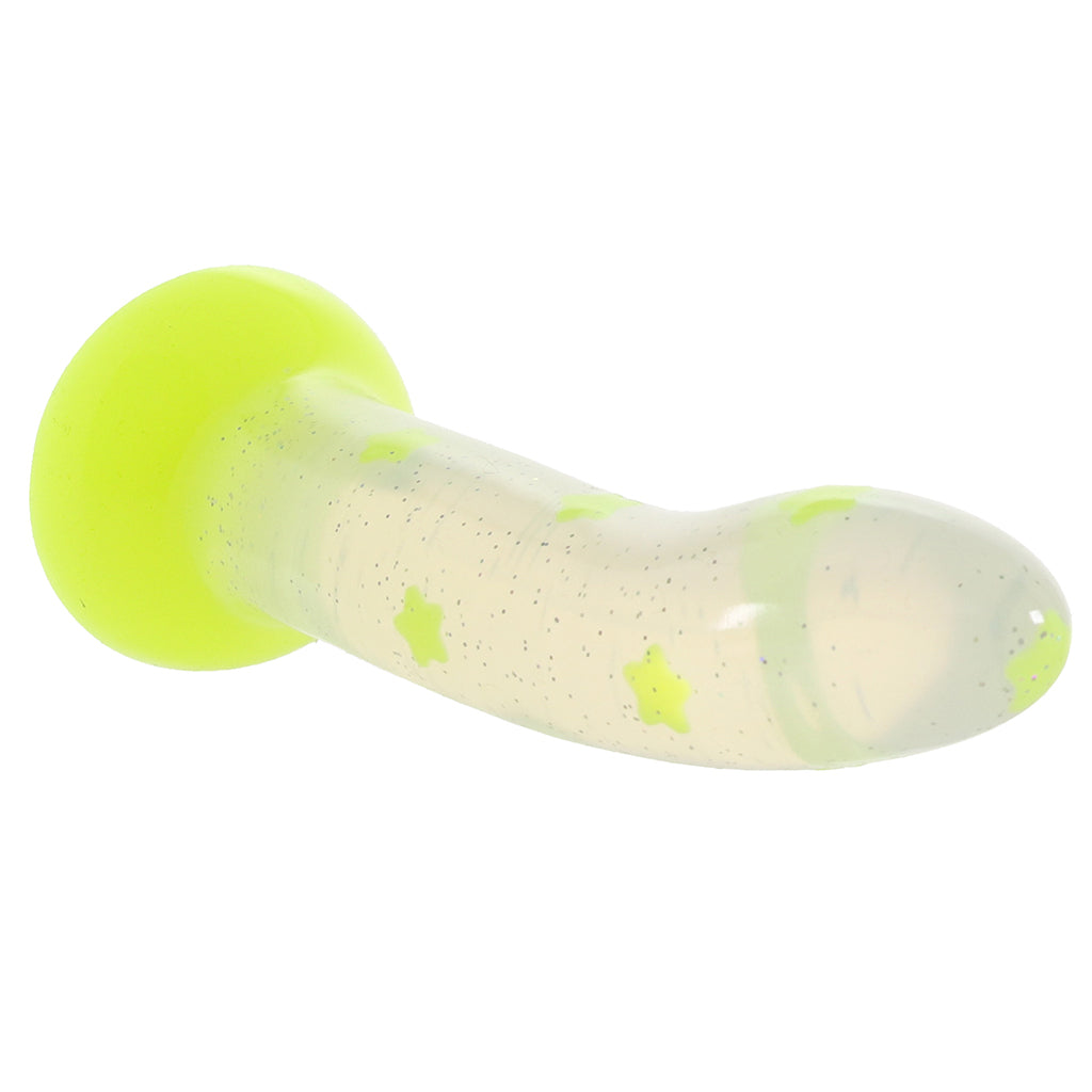 Glow Stick Star Glow In The Dark Dildo Dildo Sex Toys > Silicone Dildos