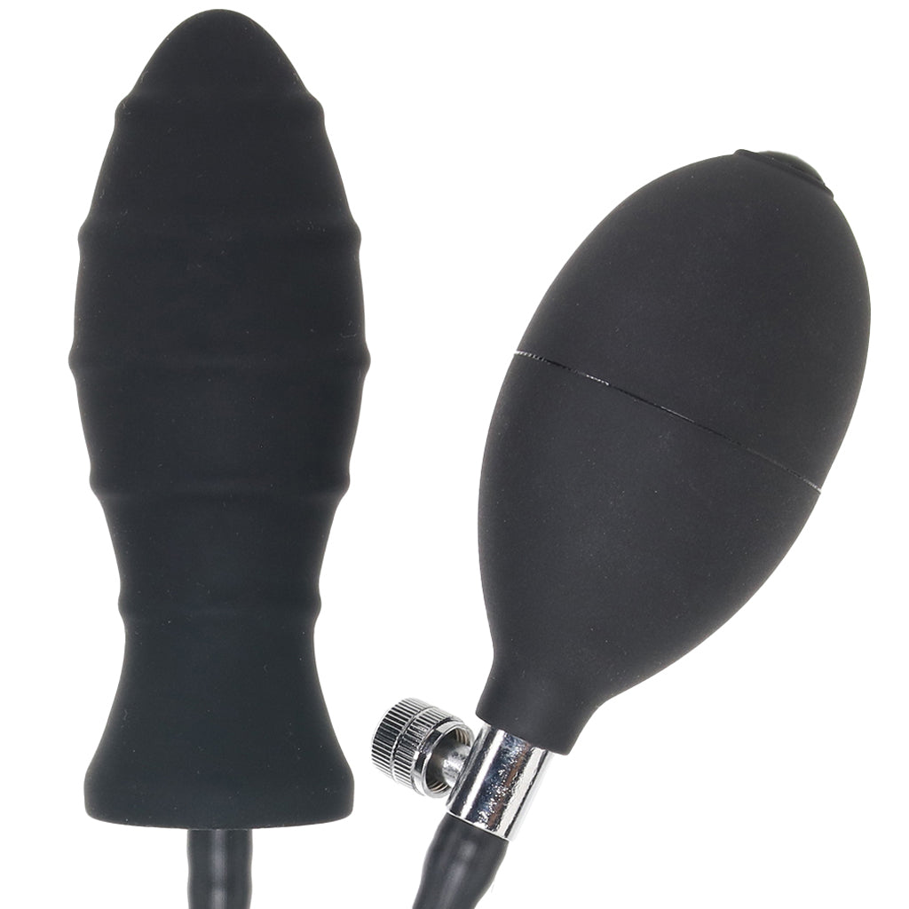 Renegade InflataPlay Silicone Inflatable Butt Plug Anal Sex Toys > Butt Plugs