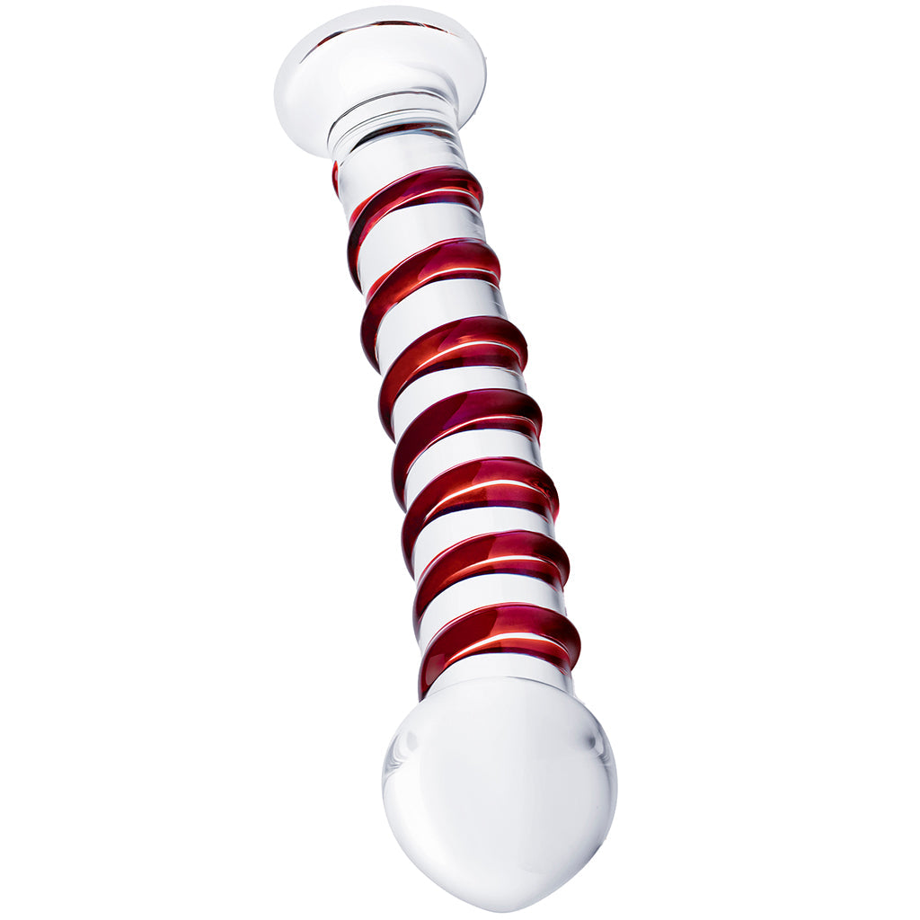 gläs 10 Inch Mr. Swirly Dildo Dildo Sex Toys > G-Spot Dildos