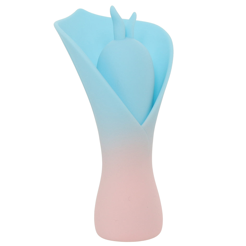 Mina Fiercely Powerful Fluttering Flower Vibe in Blue Vibrators > Clitoral Stimulators