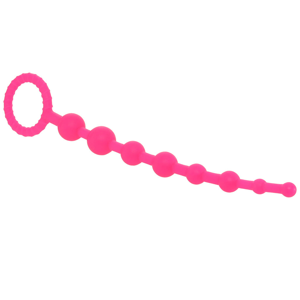 PinkCherry Graduated Anal Beads in Pink Anal Sex Toys > Anal Beads