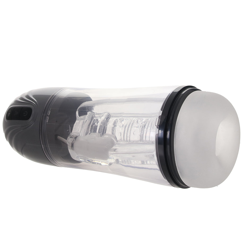 Pumped SonicPull Auto Stroker in Gunmetal Male Masturbators > Auto Strokers