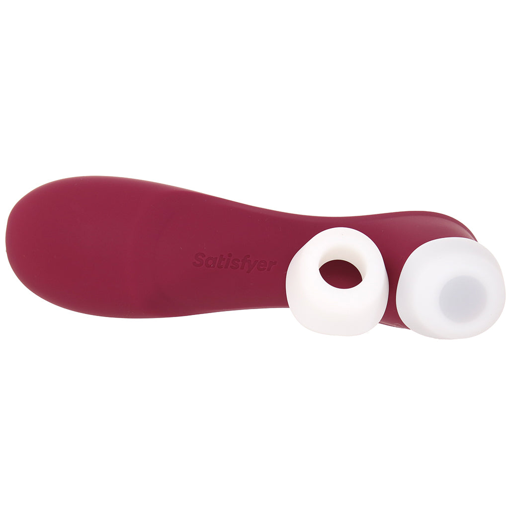 Satisfyer Pro 2 Gen 3 Double Air Pulse App Vibe in Wine Vibrators > Clitoral Stimulators