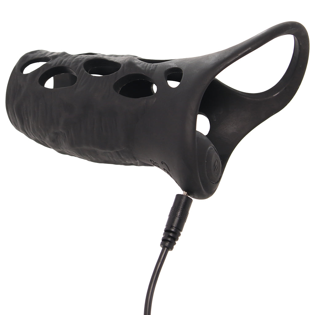 Renegade Edge Vibrating Sleeve with Remote Male Enhancement > Extenders and Sleeves