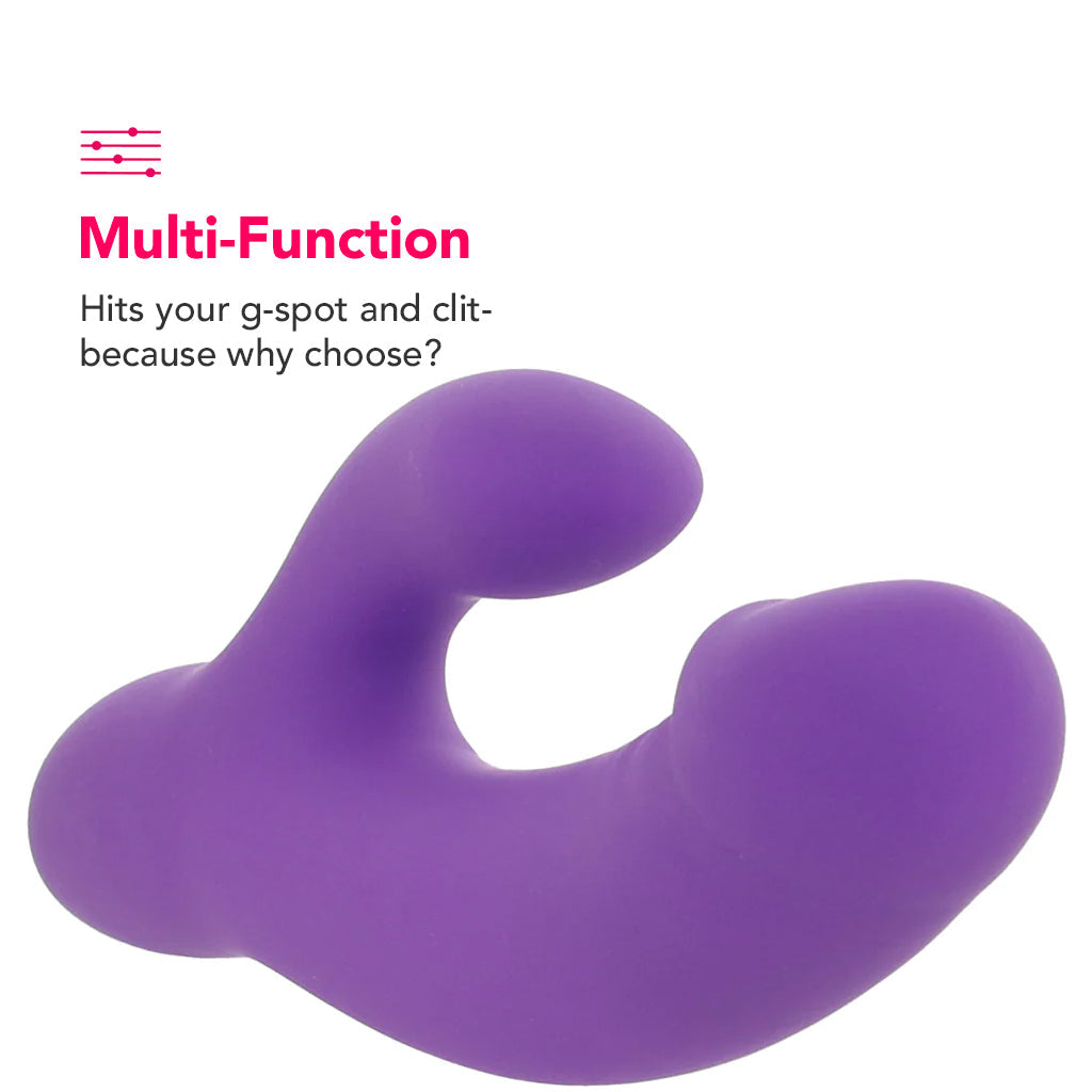 PinkCherry Realistic Slim Rabbit Vibe in Purple Vibrators > Rabbit Vibrators